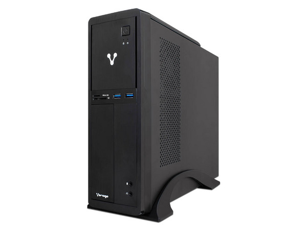 Mini Computadora VORAGO Slimbay 4,
Procesador AMD Ryzen 3 3200G (hasta 4.0 GHz),
Memoria de 8GB DDR4,
SSD de 240GB,
Video Radeon Vega 8,
S.O. Endless OS.