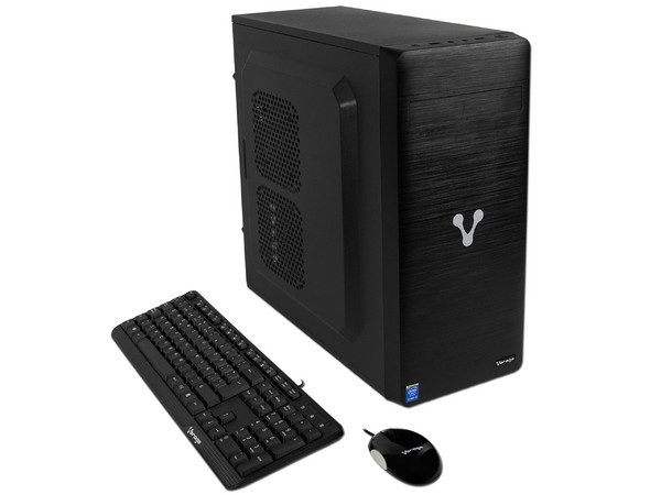 Desktop VORAGO Volt III,
Procesador Intel Core i3 4150 (hasta 3.5 GHz),
Memoria de 4GB DDR3,
Disco Duro de 500GB,
Video Intel HD Graphics 4400,
S.O. Windows 8.1 Pro (32 Bits)