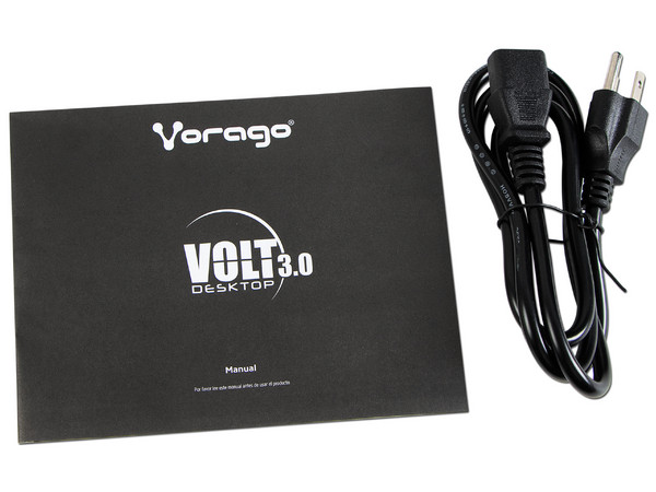 Desktop VORAGO Volt III,
Procesador Intel Core i3 7100 (3.90 GHz),
Memoria de 4GB DDR4,
Disco Duro de 1TB,
Video HD Graphics 630,
S.O. No Incluye