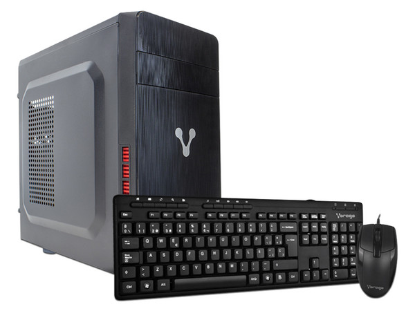 Desktop VORAGO VOLT 3,
Procesador Intel Celeron J3060 (hasta 2.48GHz),
Memoria de 4GB DDR3L,
SSD de 120GB,
Video HD Graphics,
S.O. No Incluye