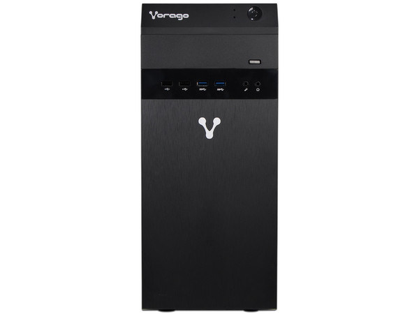 Desktop VORAGO Volt 4,
Procesador Intel Pentium Gold G5420 (hasta 3.8 GHz),
Memoria de 4GB DDR4,
Disco Duro de 120GB,
Video UHD Graphics 610,
S.O. Endless OS.
