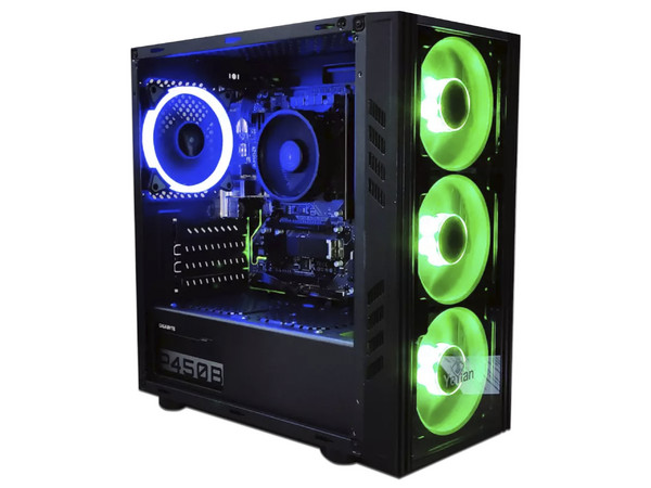 PC Gamer Alta V1.3,
Procesador AMD Ryzen 5 5600G (hasta 4.40 GHz),
Memoria de 8GB DDR4,
SSD de 240GB,
Video Radeon Graphics,
S.O. No Incluye