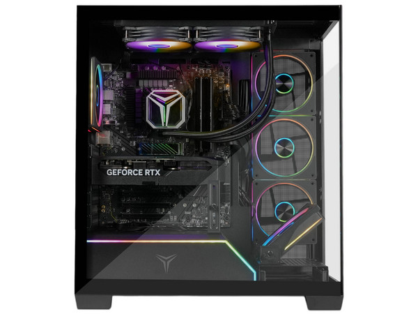 PC Gamer Yeyian Astra X: 
Procesador AMD Ryzen 5 5600X (hasta 4.6 GHz), 
Memoria de 32GB DDR4, 
SSD de 1TB, 
Video NVIDIA GeForce RTX 5070, 
S.O. No Incluido.