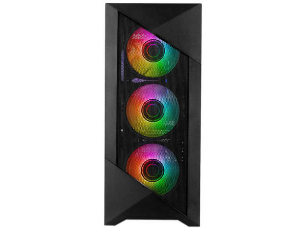 PC Gamer Yeyian 5500C-5601M: 
Procesador AMD Ryzen 5 5500 (hasta 4.2 GHz), 
Memoria de 32GB DDR4, 
SSD de 1TB, 
Video NVIDIA GeForce RTX 5060, 
S.O. No Incluido.