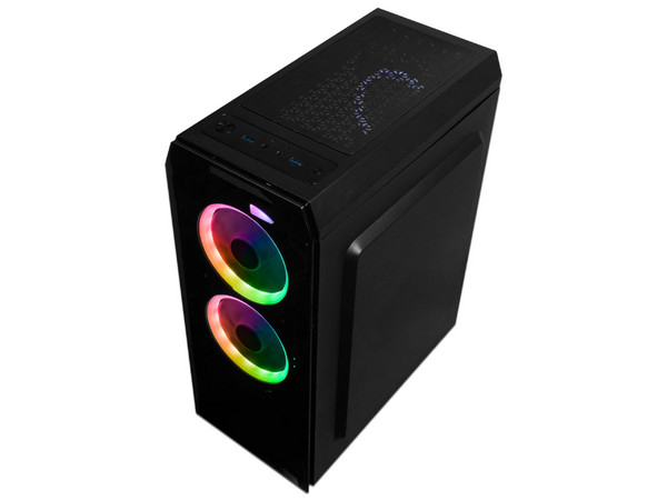 PC de Escritorio Yeyian KR570GC-01M,
Procesador AMD Ryzen 5 5700G (hasta 4.6 Ghz),
Memoria de 32GB DDR4,
SSD de 1TB,
Video Radeon Graphics,
S.O. Windows 11 (Versión de prueba), Color Negra.