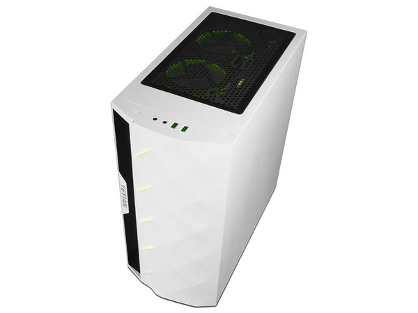 PC de Escritorio Yeyian SAI YPA-SA570GB-01M,
Procesador AMD Ryzen 7 5700G (hasta 4.6 Ghz),
Memoria de 16GB DDR4,
SSD de 1TB,
Video Radeon Graphics,
S.O. Windows 11 Home (Versión de prueba), Color Blanca.