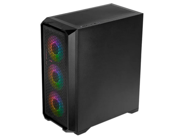PC de Escritorio Yeyian Vault VA560XTC,
Procesador AMD Ryzen 5 5600XT (hasta 4.7 Ghz),
Memoria de 32GB DDR4,
SSD de 1TB,
Video GeForce RTX 5060,
S.O. Windows 11 Pro (Versión de prueba), Color Negra.