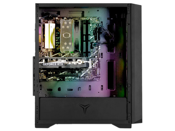 PC de Escritorio Yeyian Vault VA5700C,
Procesador AMD Ryzen 7 5700 (hasta 4.6 Ghz),
Memoria de 32GB DDR4,
SSD de 1TB,
Video GeForce RTX 5060,
S.O. Windows 11 (Versión de prueba), Color Negra.