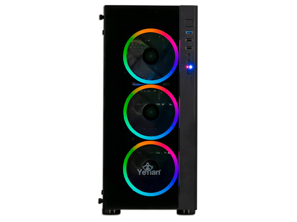 PC Gamer Yeyian Katana X10,
Procesador Intel Core i5 11400F (hasta 4.4 GHz),
Memoria de 16GB DDR4,
SSD de 512GB,
Video NVIDIA GeForce RTX 3060 Ti,
S.O. Windows 11 Home (64 Bits)