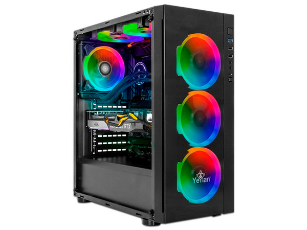PC Gamer Yeyian Katana X21,
Video GeForce RTX 3070,
Procesador Intel Core i7 12700KF (hasta 5.0 GHz),
Memoria de 16GB DDR4,
SSD de 1TB,
S.O. Windows 11 Home (64 Bits)