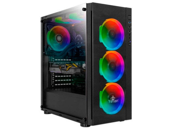 PC Gamer Yeyian Katana X21L,
Video GeForce RTX 3070,
Procesador Intel Core i7 12700KF (hasta 5.0 GHz),
Memoria de 32GB DDR4,
SSD de 1TB,
S.O. Windows 11 Home (Versión de prueba)