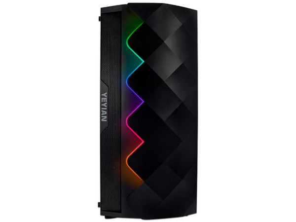 PC de Escritorio Yeyian SHOGE-X01,
Video GeForce GTX 1660 SUPER,
Procesador Intel Core i5 10400F (hasta 4.30 GHz),
Memoria de 8GB DDR4,
SSD de 512GB,
S.O. Windows 10 Home (64 Bits)