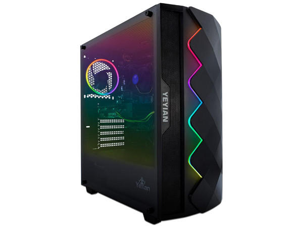PC de Escritorio Yeyian SHOGE-X01,
Video GeForce GTX 1660 SUPER,
Procesador Intel Core i5 10400F (hasta 4.30 GHz),
Memoria de 8GB DDR4,
SSD de 512GB,
S.O. Windows 10 Home (64 Bits)