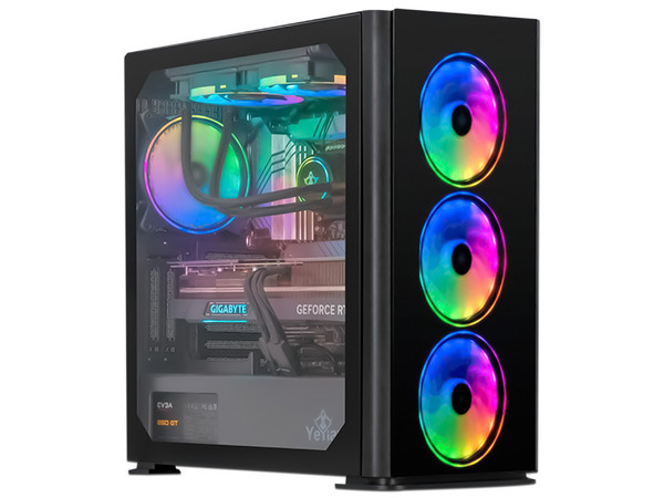 PC Gamer Yeyian Yari 47KFC-4701M,
Procesador Intel Core i7 14700KF  (Hasta 5.6 GHz),
Memoria de 32GB DDR4,
SSD de 1TB,
Video NVIDIA GeForce RTX 4070,
S.O. Windows 11 Pro (64 Bits).