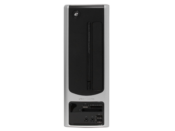 Mini Computadora Emachines EL1200-03M,
Procesador Athlon X2 4850E (2.5Ghz),
Memoria 2GB PC2-4200 DDR2,
D.D. de 320GB, DVD±R/RW,
Red, No incluye Sistema Operativo,
No Incluye Monitor.