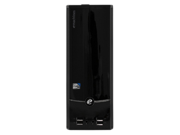 Mini Computadora Emachines EL1600-01m,
Procesador Intel Atom 230 (1.6GHz),
Memoria 1GB DDR2,
D.D. de 160GB, DVD±R/RW,
Red, No incluye Sistema Operativo,
No Incluye Monitor.