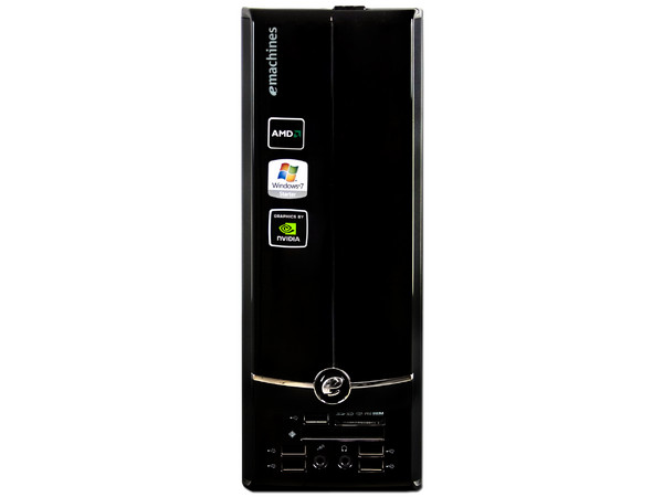 Mini Computadora eMachines EL1352-07m,
Procesador AMD Athlon II 160u (1.8 GHz),
Memoria 2GB DDR3, Nvidia GF 6150SE,
D.D. de 320GB SATA, DVD±R/RW,
Red, Windows 7 Starter (32 Bits),
No Incluye Monitor
