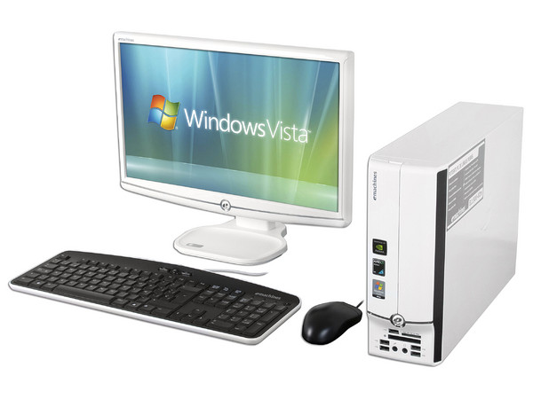 Mini Computadora eMachines EL1300-02m,
Procesador AMD Athlon LE-1640 (2.6 GHz),
Memoria de 2GB DDR2,
D.D. de 320GB, SuperMulti DVD±R/RW,
Red, Lector de Memorias, Windows Vista Home Basic,
Monitor LCD Wide 18.5