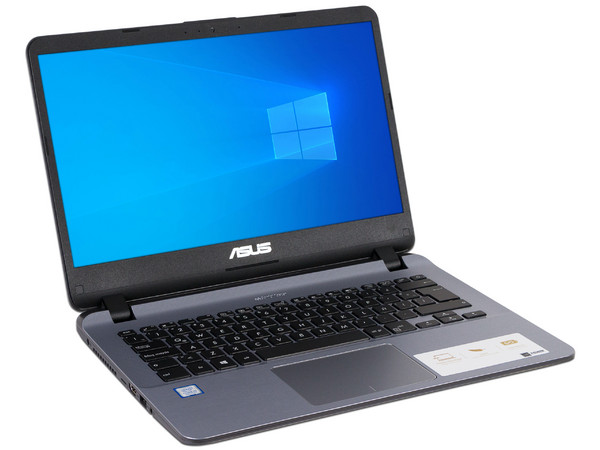 Laptop ASUS VivoBook A407UA :
Procesador Intel Core i5 8250U (hasta  3.40 GHz),
Memoria de 8GB DDR4,
Disco Duro de 1TB,
Pantalla de 14