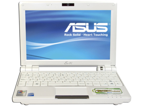 UltraPortátil Netbook ASUS Eee PC 900HA:
Procesador Intel Atom N270 (1.60 GHz),
Memoria de 1GB DDR II, Almacenamiento Interno 160GB,
Pantalla de 8.9