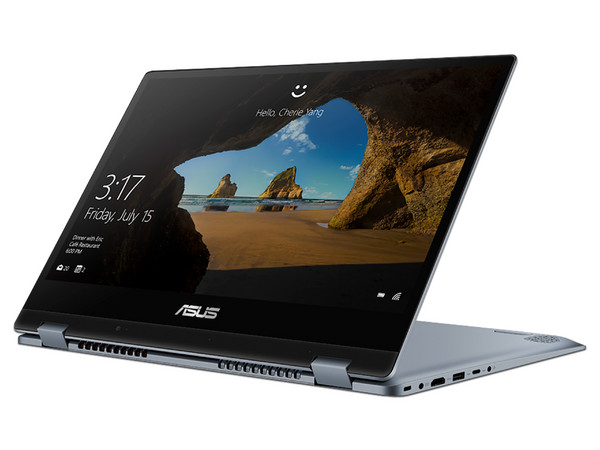 Laptop ASUS Vivobook Flip 14:
Procesador Intel Core i3 8145U (hasta 3.90 GHz),
Memoria de 4GB DDR4,
SSD de 128GB,
Pantalla de 14