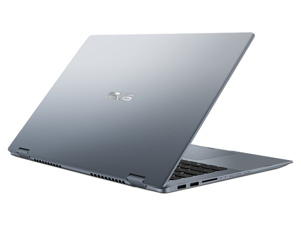 Laptop ASUS Vivobook Flip 14:
Procesador Intel Core i3 8145U (hasta 3.90 GHz),
Memoria de 4GB DDR4,
SSD de 128GB,
Pantalla de 14