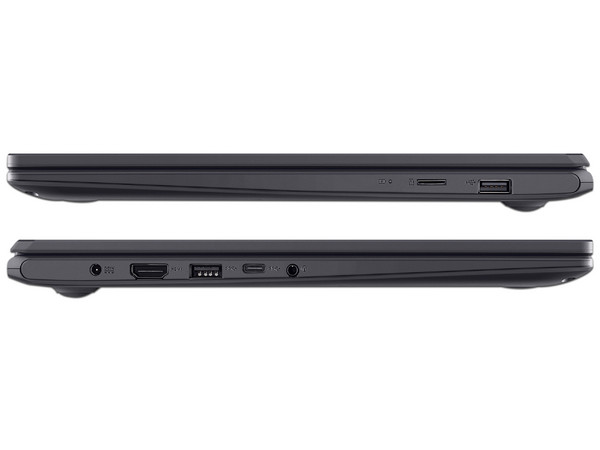 Laptop ASUS L510:
Procesador Intel Celeron N4020 (hasta 2.8 GHz),
Memoria de 4GB DDR4,
eMMC de 128GB,
Pantalla de 15.6
