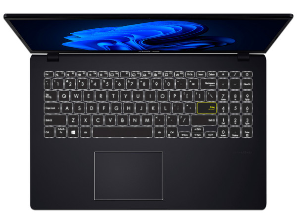 Laptop ASUS L510:
Procesador Intel Celeron N4020 (hasta 2.8 GHz),
Memoria de 4GB DDR4,
eMMC de 128GB,
Pantalla de 15.6