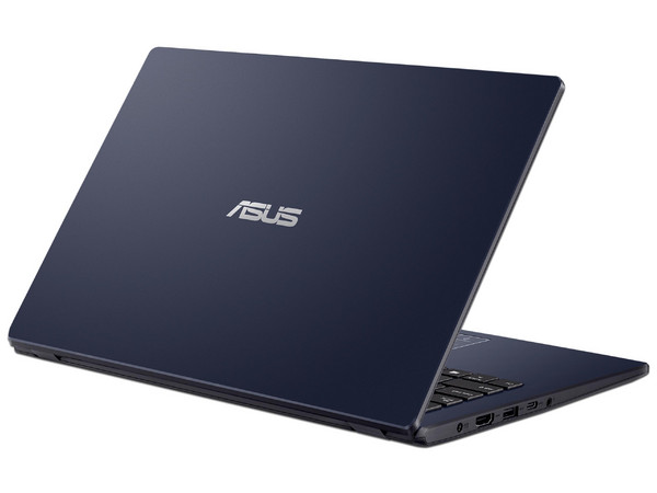 Laptop ASUS VivoBook GO:
Procesador Intel Celeron N4500 (hasta 2.8 Ghz),
Memoria de 4GB DDR4,
SSD de 128GB,
Pantalla de 14