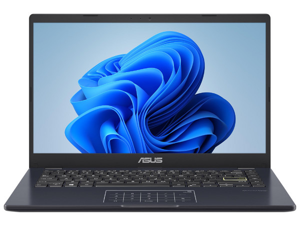Laptop ASUS VivoBook GO:
Procesador Intel Celeron N4500 (hasta 2.8 Ghz),
Memoria de 4GB DDR4,
SSD de 128GB,
Pantalla de 14