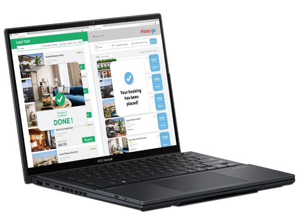 Laptop ASUS Zenbook Duo UX8406CA-QL429X:
Procesador Intel Core Ultra 7 255H (hasta 5.1 GHz),
Memoria de 16GB LPDDR5,
SSD de 1TB,
Pantalla de 14