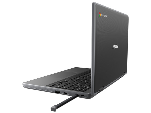 Laptop Asus Chromebook Flip CR1: 
Procesador Intel Celeron N4500 (hasta 2.8 GHz), 
Memoria de 8GB DDR4, 
eMMC de 64GB, 
Pantalla de 11.6