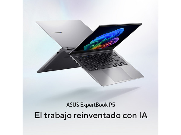 Laptop Asus ExpertBook P5 P5405: 
Procesador Intel Core Ultra 7 258V (Hasta 4.8 GHz), 
Memoria Ram de 32GB, 
SSD de 1TB, Pantalla de 14