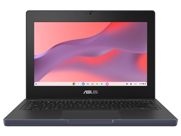 Laptop ASUS Chromebook CZ1104CM4A: 
Procesador MediaTek Kompanio 540 (hasta 2.6 GHz), 
Memoria de 8GB LPDDR5, 
eMMC de 64GB, 
Pantalla de 11.6