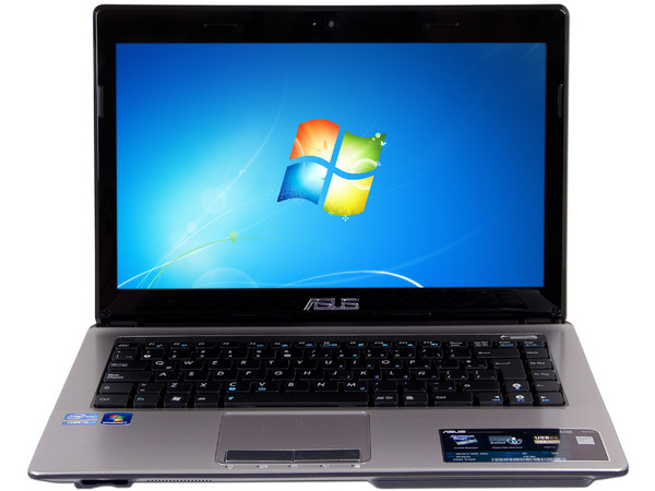 Laptop ASUS A43E-MSR1-SIL-V:
Procesador Intel Core i5-2450M (2.5 GHz),
Memoria de 6 GB DDR3, Disco Duro de 750 GB,
Pantalla LED de 14