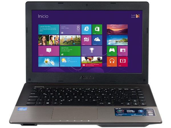 Laptop ASUS A45A-MX1-H:
Procesador Intel Core i3-3110M (2.4 GHz) 3era Generación,
Memoria de 4 GB DDR3, Disco Duro de 750 GB,
Pantalla LED  de 14