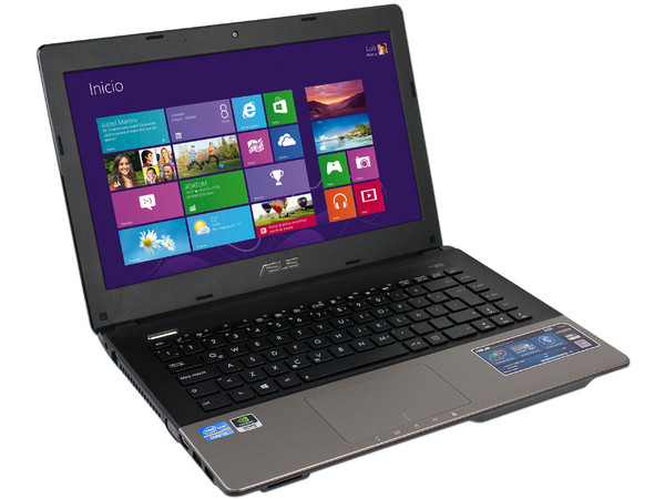 Laptop ASUS A45VD-MX1-H:
Procesador Intel Core i5-3210M (hasta 3.1 GHz) 3era Generación,
Memoria de 6 GB DDR3, Disco Duro de 750 GB,
Pantalla LED  de 14