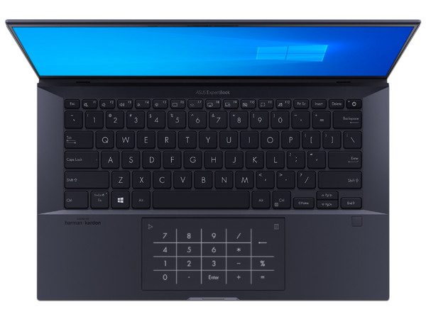 Laptop ASUS ExpertBook B9400CEA:
Procesador Intel Core i7 1165G7 (hasta 4.70 GHz),
Memoria de 16GB LPDDR4,
SSD de 1TB,
Pantalla de 14