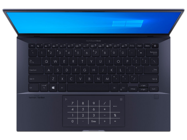 Laptop ASUS ExpertBook B9400CEA:
Procesador Intel Core i7 1185G7 (hasta 4.8 GHz),
Memoria de 16GB LPDDR4,
Disco Duro de 1TB,
Pantalla de 14