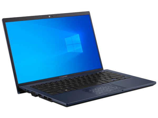 Laptop ASUS ExpertBook B1400:
Procesador Intel Core i7 1165G7 (hasta 4.7 GHz),
Memoria de 8GB DDR4,
SSD de 512GB,
Pantalla de 14
