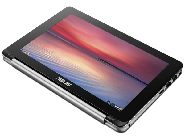 Asus Chromebook Flip C100PA:
Procesador RK3288C Quad-Core (1.8 GHz),
Memoria de 4GB LPDDR3,
Almacenamiento de 16GB,
Pantalla de 10.1