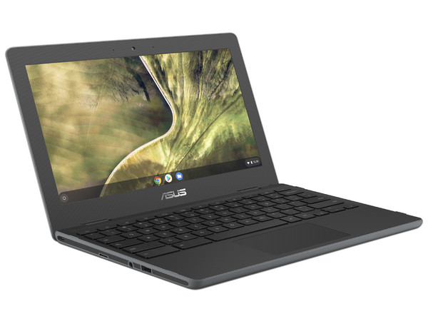 Laptop ASUS ChromeBook C204:
Procesador Intel Celeron N4020 (hasta 2.80 GHz),
Memoria de 4GB DDR4,
Almacenamiento eMMC de 32GB,
Pantalla de 11.6