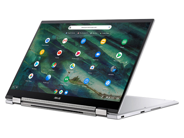 Laptop ASUS Chromebook Flip:
Procesador Intel Core i3 10110U (hasta 4.10GHz),
Memoria de 8GB LPDDR3,
SSD de 128GB,
Pantalla de 14