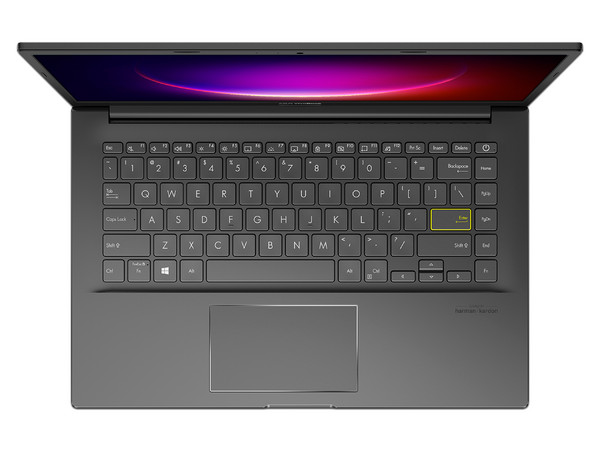 Laptop Asus VivoBook 14: 
Procesador AMD Ryzen 7 5700U (hasta 4.3 GHz), 
Memoria de 8GB DDR4, 
SSD de 512GB, 
Pantalla de 14