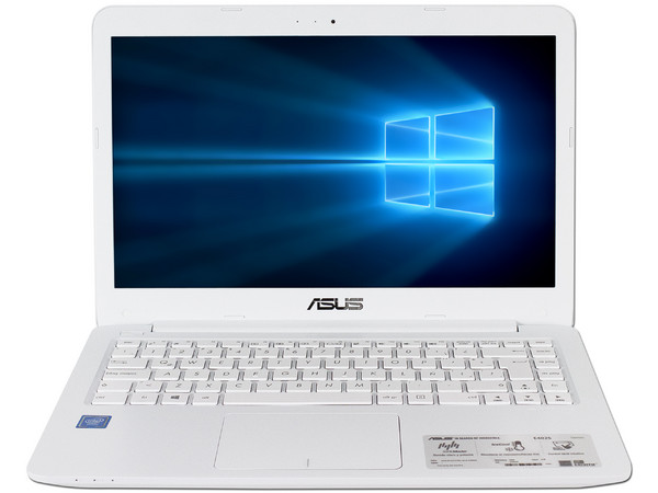 Laptop ASUS E402SA:
Procesador Intel Celeron N3050 (hasta 2.16 GHz),
Memoria de 2GB DDR3L,
Disco Duro de 500GB,
Pantalla de 14