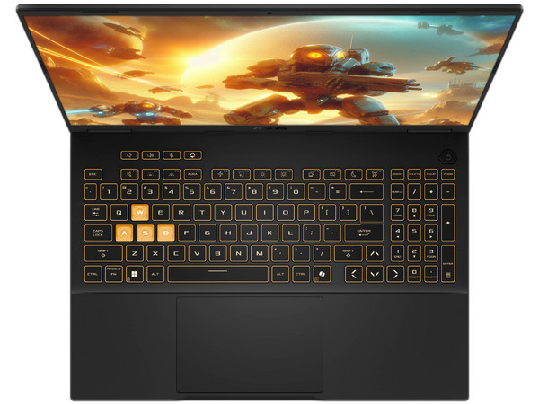 Laptop Gamer ASUS TUF F16: 
CPU Intel Core i7 14650HX (hasta 5.2 GHz), 
Memoria de 32GB DDR5, 
SSD de 1TB, 
Pantalla de 16
