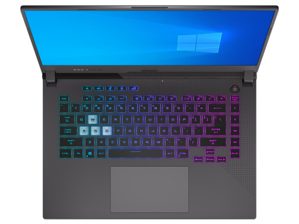 Laptop ASUS ROG Strix  G513:
Procesador AMD Ryzen 9 5900HX (hasta 4.60 GHz),
Memoria de 16GB DDR4,
SSD de 1TB,
Pantalla de 15.6