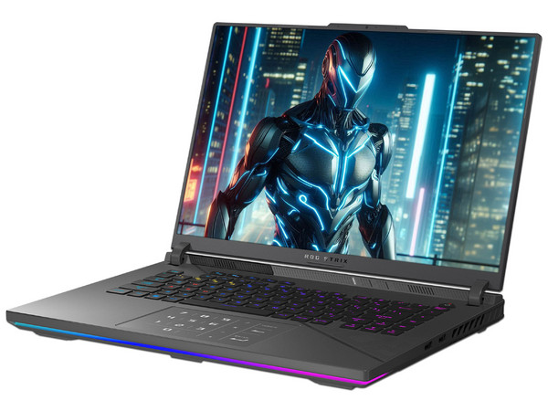 Laptop Gamer ASUS ROG Strix G16: 
CPU AMD Ryzen 9 9955HX (hasta 5.4 GHz),
Memoria 32GB DDR5,
SSD 1TB,
Pantalla de 16