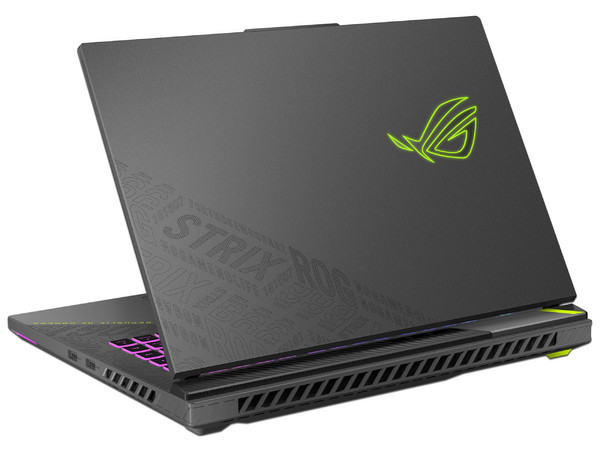 Laptop Gamer ASUS ROG Strix G16: 
Procesador AMD Ryzen 9 8940HX (hasta 5.3 GHz), 
Memoria de 16GB DDR5, 
SSD de 1TB, 
Pantalla de 16