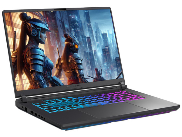 Laptop Gamer ASUS ROG Strix G16: 
Procesador Intel Core i9 14900HX (hasta 5.8 GHz),
Memoria de 16GB DDR5, 
SSD de 1TB, 
Pantalla de 16